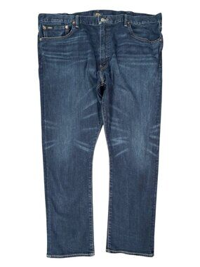 Polo Ralph Lauren Authentic Denim Jeans 42x32 Blue Stretch